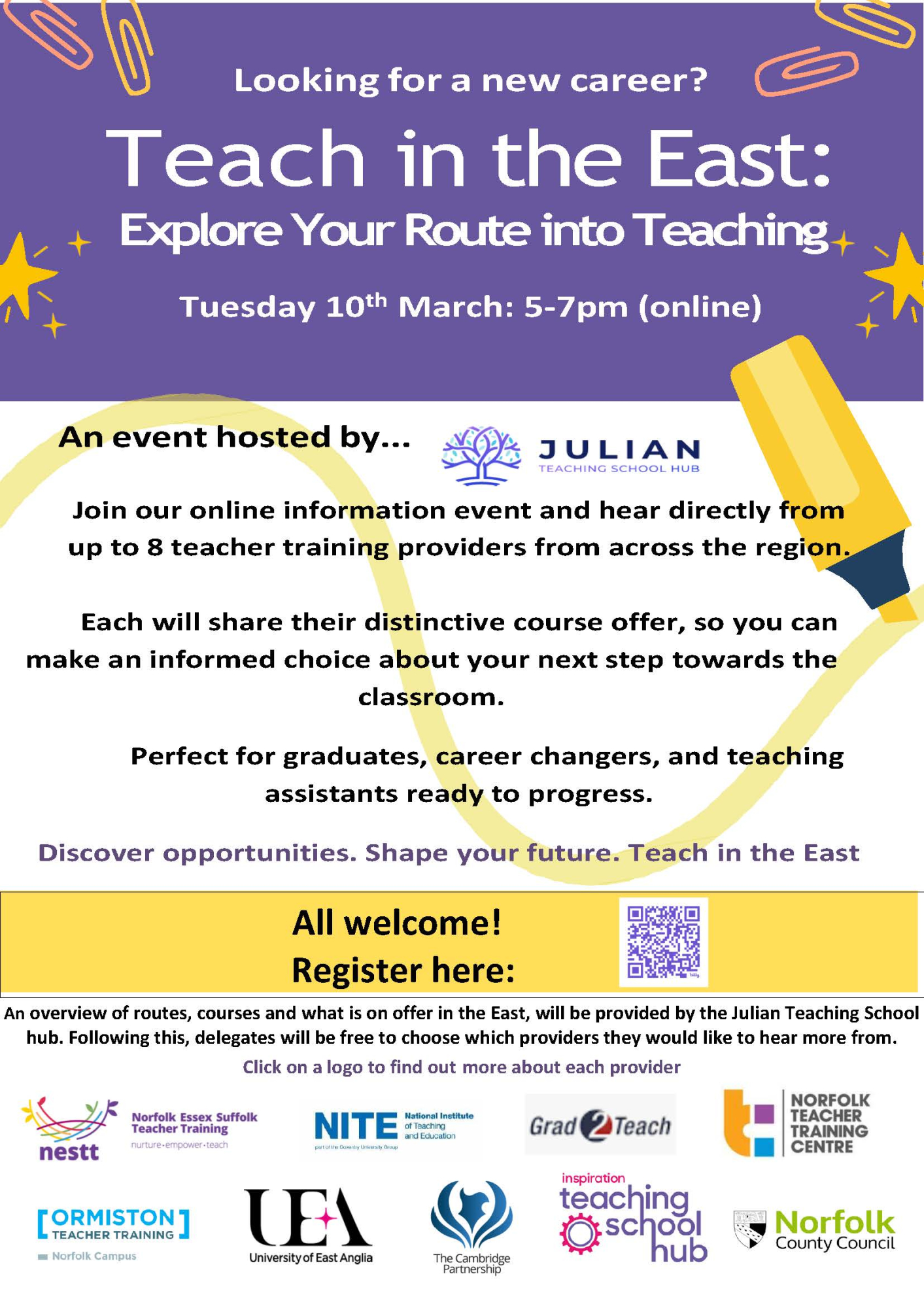 Teach in the East Spring 26